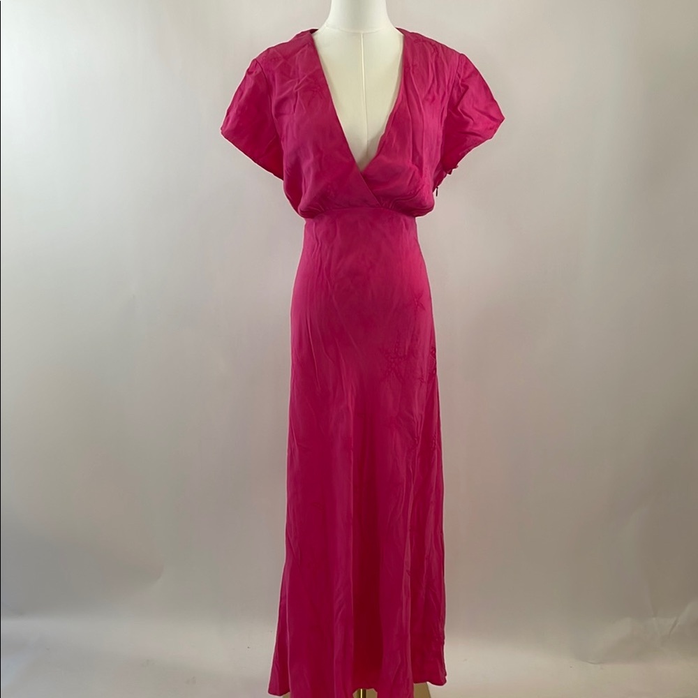 RIXO Clarissa Maxi Dress, Size 10 - Picture 5 of 14